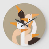 Gooses Wall Clock Große Wanduhr (Vorderseite)
