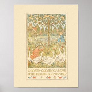 Goosey Goosey Gander Poster