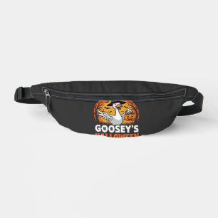 Gooseys Halloween-Hexe Gans Retro-Cartoon-Design Bauchtasche
