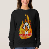 Goosfraba angry goose sweatshirt (Vorderseite)