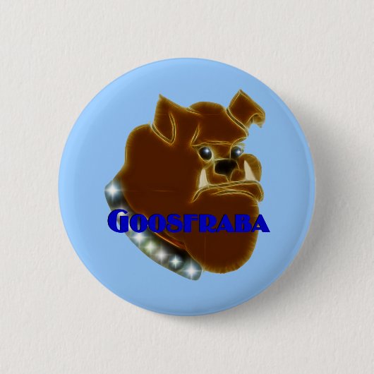 Goosfraba Bulldogge Button (Vorderseite)