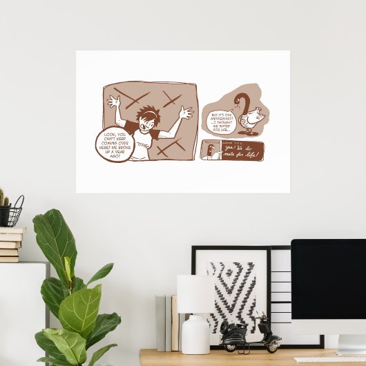 Goosiderer Poster (Heimbüro)