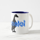 Goosio! Zweifarbige Tasse (VorderseiteRechts)