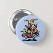 Gop-Clown-Auto '16 Button (Vorne & Hinten)