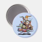 GOP Clownwagen '16 Magnet (Vorderseite/Rückseite)
