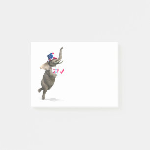 Gop-Elefant Post-it Klebezettel