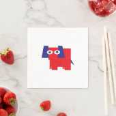 GOP-Elefant Serviette (Beispiel)