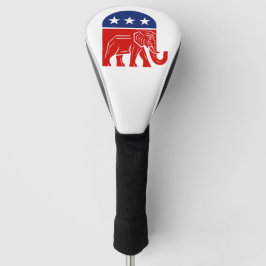 GOP Elephant Driver Cover Golf Headcover