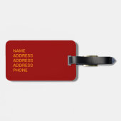 GOP Elephant Gepäckanhänger (Rückseite horizontal)