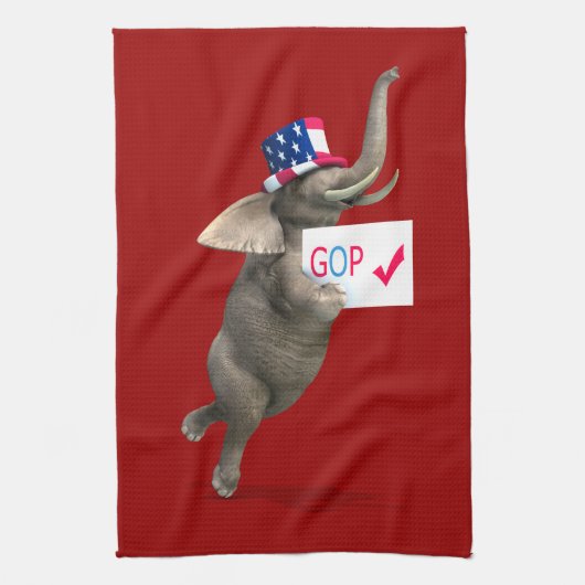 GOP Elephant Handtuch (Vertikal)