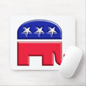 GOP Elephant-Logo Mousepad (Mit Mouse)