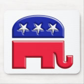GOP Elephant-Logo Mousepad (Vorne)