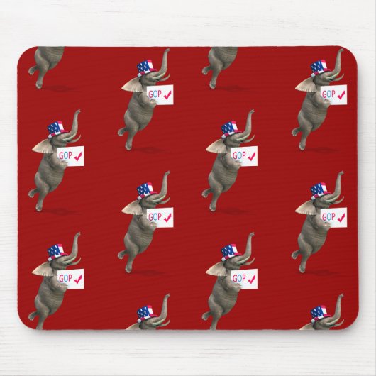 GOP Elephant Mousepad (Vorne)