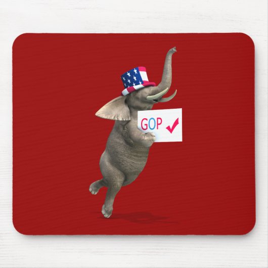 GOP Elephant Mousepad (Vorne)