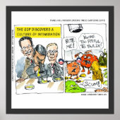 GOP entdeckt Kultur der Einschüchterung Witziges P Poster (Vorne)