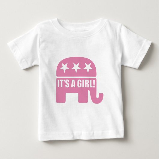 GOP "It's a Girl" Kleinkind-T - Shirt (Vorderseite)