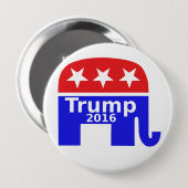 Gop Kampagne des Trumpfs 2016 Button (Vorne & Hinten)