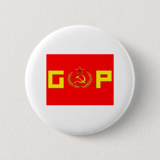 Gop-Kommunist Button