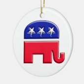 GOP-Logo-Elefant Keramikornament (Links)