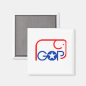 GOP Magnet (Vorderseite/Rückseite)
