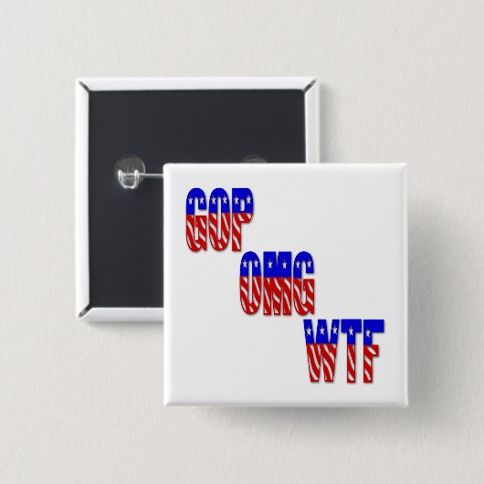 GOP OMG WTF BUTTON (Vorne & Hinten)