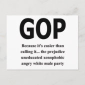 GOP# POSTKARTE (Vorderseite)