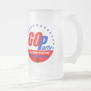 GOP-REPUBLIKANER 2016 MATTGLAS BIERGLAS