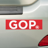 Gop-Republikaner-Logo Autoaufkleber (Auf Auto)