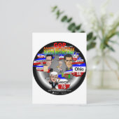 GOP Sober Mittwoch Postkarte (Stehend Vorderseite)