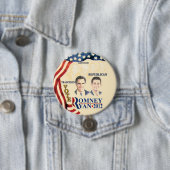 Gop-Tradition: Romney Ryan Button (Beispiel)
