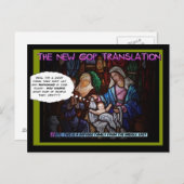 GOP und die Flüchtlinge Postkarte (Vorne/Hinten)