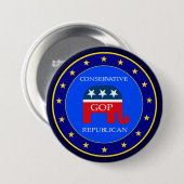 GOP USA BUTTON (Vorne & Hinten)