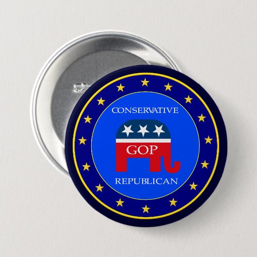 GOP USA BUTTON (Vorne & Hinten)