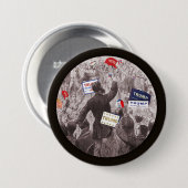 Gop-Vereinbarung 2016 Button (Vorne & Hinten)