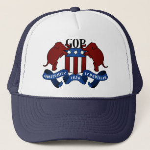 Gop-Wappen Truckerkappe