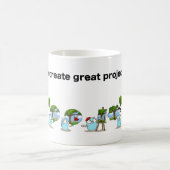 Gopherくん Kaffeetasse (Mittel)