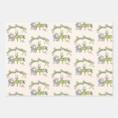 GOPHER BAROQUE von Sandra Boynton Geschenkpapier Set (Vorderseite 3)