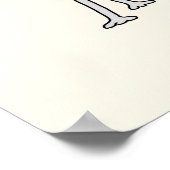 GOPHER BAROQUE von Sandra Boynton Poster (Ecke)