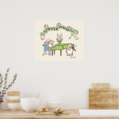 GOPHER BAROQUE von Sandra Boynton Poster (Küche)