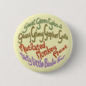 Gopher-Eingeweide Button (Vorderseite)