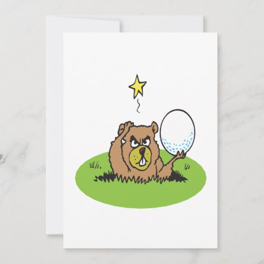 Gopher Einladung (Vorderseite)