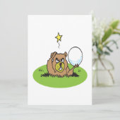 Gopher Einladung (Stehend Vorderseite)