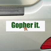 Gopher es autoaufkleber (Auf Auto)