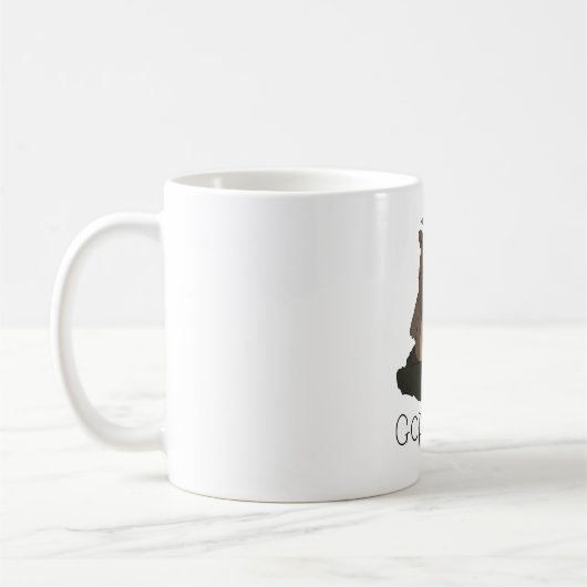 Gopher es! (Gehen Sie für es!) Kaffeetasse (Links)