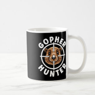 Gopher Hunter Crosshairs Falle Jagd Kaffeetasse