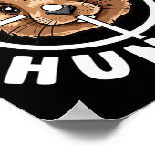 Gopher Hunter Crosshairs Falle Jagd Poster (Ecke)