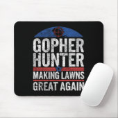 Gopher Hunter Rasen machen Großer I Gopher Jagd Mousepad (Mit Mouse)