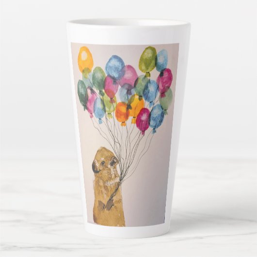 Gopher it Latte Tasse (Vorderseite)