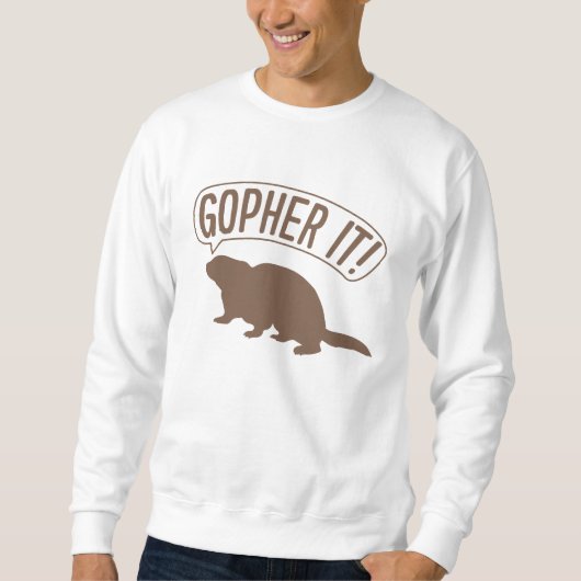 Gopher It Sweatshirt (Vorderseite)