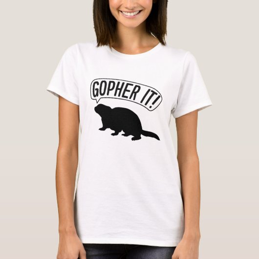 Gopher It T-Shirt (Vorderseite)